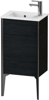 DURAVIT XViu Waschtischunterbau bodenstehend 594 mm Eiche mit Türanschlag links