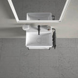 Duravit DuraSquare Metallkonsole mit Handtuchhalter links/rechts, chrom, 333x516x400 mm