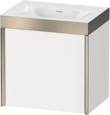DURAVIT XViu c-bonded Waschtischset 450 mm wandhängend mit 1 Tür und Siphon