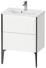 Duravit Waschtischunterbau XVIU 610x834x390mm 2 Auszüge Compact s-matt