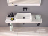 Duravit Schaftventil Universal für Waschtisch ohne Überlauf, 75 mm, Chrom