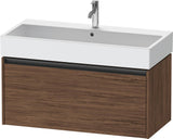 DURAVIT Ketho.2 Waschtischunterbau 984 mm betongrau matt mit 1 Auszug, wandhängend