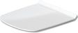 DURAVIT DuraStyle WC-Sitz mit SoftClose Absenkautomatik & Edelstahl-Scharnieren, Weiß