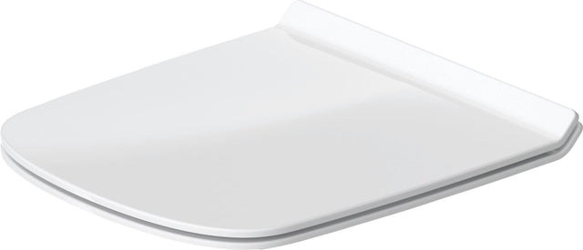 DURAVIT DuraStyle WC-Sitz mit SoftClose Absenkautomatik & Edelstahl-Scharnieren, Weiß