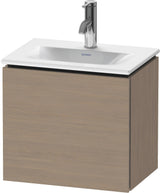 Duravit L-Cube Waschtischunterbau 440 mm, 1 Tür links, weiß matt – Wandhängend