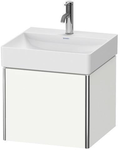 Duravit Waschtischunterbau XSquare 397x484x460mm, 1 Auszug, weiß matt – wandhängend für DuraSquare