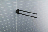 DURAVIT D-Code Handtuchhalter 2-armig schwenkbar 447 mm Chrom