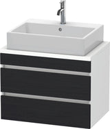 Duravit DuraStyle Konsolenunterschrank 700 mm betongrau matt mit 2 Schubkästen