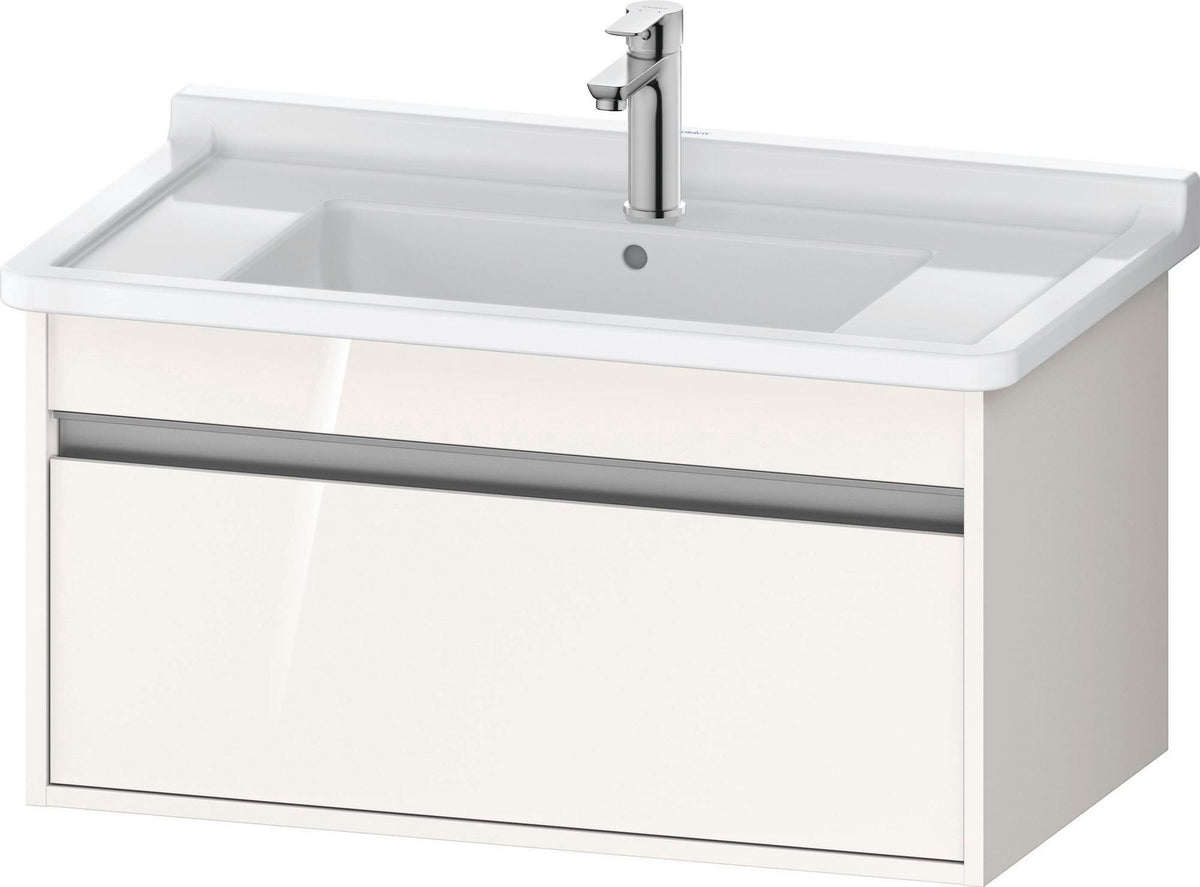 DURAVIT Ketho Waschtischunterbau wandhängend 455x800x410 mm, 1 Auszug, weiß matt