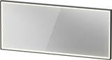 DURAVIT L-Cube Lichtspiegel 650x700mm mit Sensor, LED-Beleuchtung, Spiegelheizung & Kondensschutz, Weiß