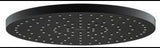 DURAVIT Kopfbrause MinusFlow D250, Rund, Rain Schwarz Matt – 1 Strahl, Antikalk, 250 mm