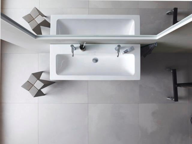 Duravit C.1 Einhebel-Waschtischmischer M mit Zugstange, Schwarz Matt