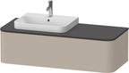 taupe seidenmatt / taupe seidenmatt / Mitteldichte Faserplatte (MDF)