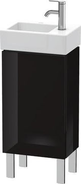 Duravit L-Cube Waschtischunterbau 582x364x241mm betongrau matt, Anschlag links, 1 Tür