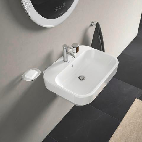 DURAVIT Spiegel Happy D.2 700x700 mm mit Beleuchtung, Spiegelheizung und berührungslosem Bedienfeld