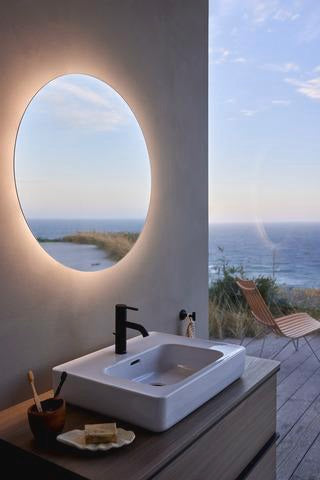 DURAVIT Licht & Spiegel LM7871 Wandspiegel 700 mm mit Heizung und Dimmfunktion