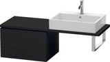 Duravit L-Cube Unterschrank 620 mm taupe supermatt mit 1 Auszug und Dämpfung