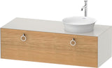 DURAVIT White Tulip Waschtischunterbau 1300 mm wandhängend, 1 Auszug, weiß seidenmatt