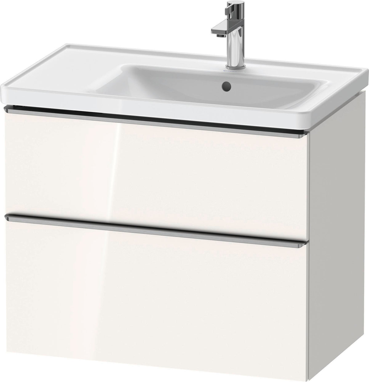 Duravit D-Neo Waschtischunterbau 784 mm Eiche Schwarz Bronze, wandhängend, 1 Auszug