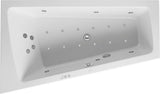 DURAVIT Paiova Whirlwanne 1700x1000mm weiß Einbauversion Air-System links