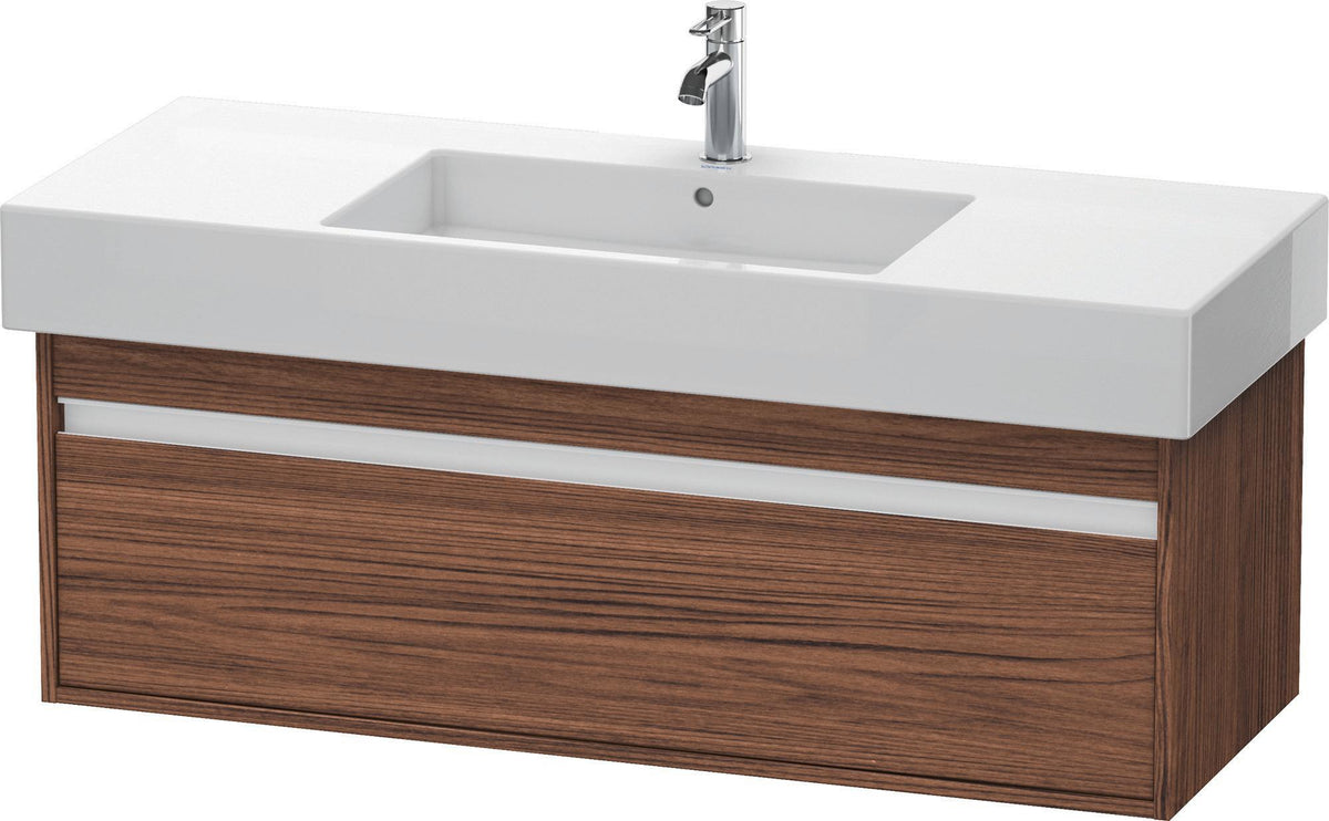 DURAVIT Ketho Waschtischunterbau 1200 mm wandhängend, 1 Auszug, weiß matt