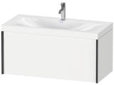 Duravit XVIU Möbelwaschtischset 1000x480mm mit Unterbau, Auszug & Viu Keramik