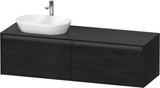 DURAVIT Ketho.2 Waschtischunterbau 1600 mm betongrau matt mit 2 Auszügen