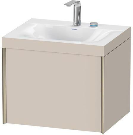 Duravit Möbelwaschtischset XViu 600x480mm mit Unterschrank und Keramikwaschtisch