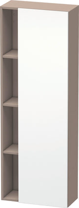 DURAVIT DuraStyle Hochschrank 1400 mm, 1 Tür links, weiß matt – wandhängend mit Soft-Close