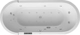 DURAVIT Starck Whirlwanne 1800x800mm Einbau Oval Acryl mit Air-System und 2 Rückenschrägen Weiß