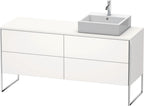 weiß seidenmatt / Mitteldichte Faserplatte (MDF) / weiß