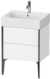 DURAVIT Waschtischunterbau XVIU 584 mm Nussbaum mitte matt für Vero Air – Badmöbel