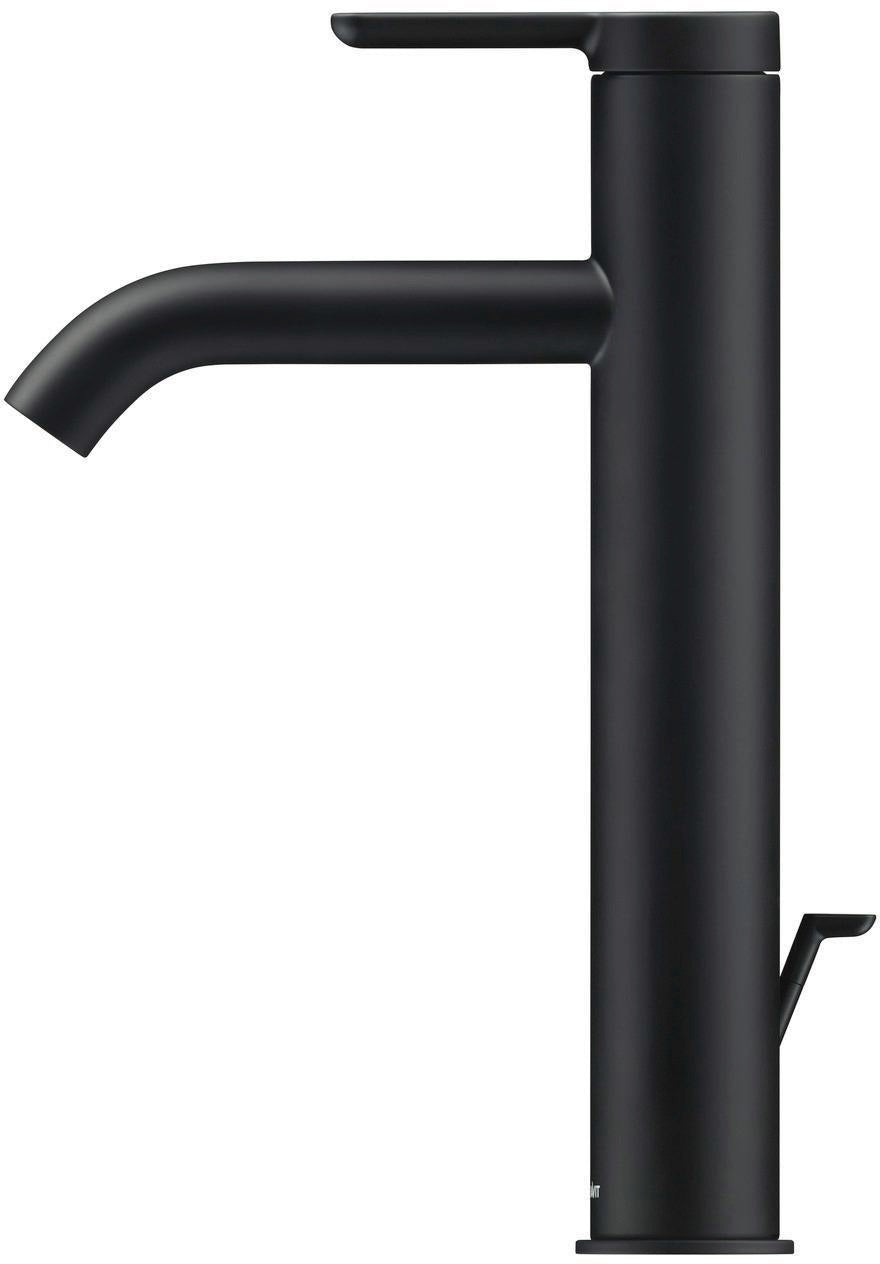Duravit C.1 Einhebel-Waschtischmischer L mit Zugstange, Schwarz Matt