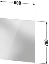 DURAVIT Licht & Spiegel Wandspiegel 1400x700mm mit Sensorschalter und IP44