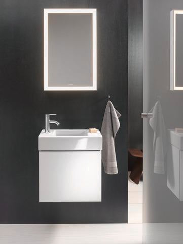 DURAVIT L-Cube Waschtischunterbau 480 mm wandhängend, 1 Tür, betongrau matt
