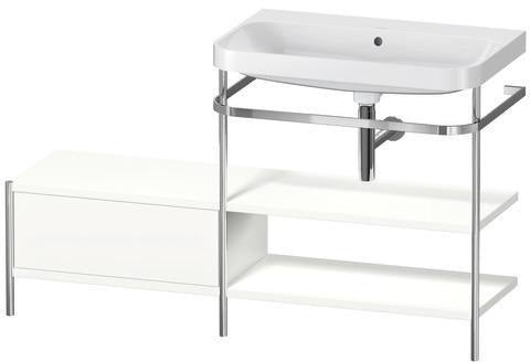 Duravit Waschtischunterbau Happy D.2 Plus 1400x490 mm Metallkonsole supermatt