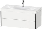 Duravit XViu Möbelwaschtischset 1000x480mm mit Viu Waschtisch und 2 Schubkästen