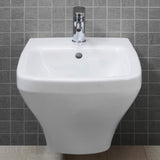 DURAVIT B.1 Einhebel-Bidetmischer Chrom 127 mm Ausladung mit Zugstangen-Ablaufgarnitur