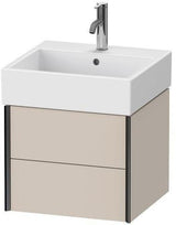 Duravit Waschtischunterbau XVIU 484 mm weiß matt mit Tip-On-Technik für Vero Air