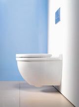 Duravit Wand-WC Starck 3 540 mm Tiefspüler spülrandlos Durafix weiß