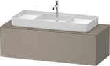 DURAVIT White Tulip Konsolen-Waschtischunterbau 1300 mm, wandhängend, weiß seidenmatt, 1 Auszug