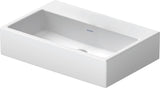 DURAVIT Vero Air Waschtisch 600 mm Weiß, ohne Überlauf, 1 Hahnloch, Unterseite glasiert