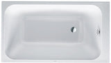 DURAVIT DuraStyle Rechteck-Badewanne 1400x800mm weiß Acryl Einbauwanne