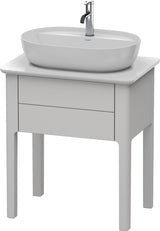 DURAVIT Luv Waschtischunterbau bodenstehend 638 mm weiß seidenmatt mit 1 Auszug