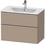 Duravit D-Neo Waschtischunterbau 810 mm betongrau matt mit Soft-Close-Auszug