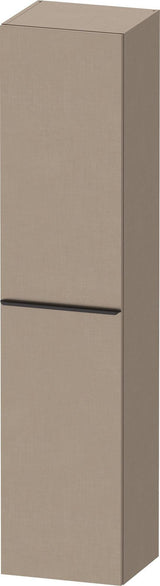 DURAVIT D-Neo Hochschrank 400x360x1760 mm, 1 Tür links, Eiche Schwarz – Matt, Soft-Close