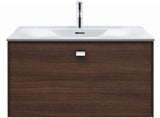 Duravit Viu Möbelwaschtisch 830 mm, weiß, mit Überlauf und Hahnlochbank