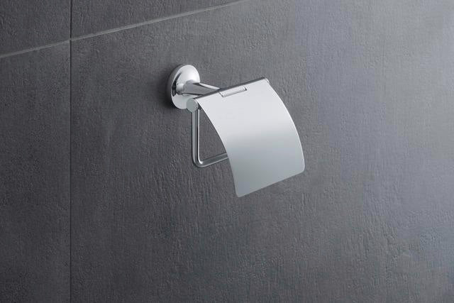 DURAVIT Starck T Papierrollenhalter mit Deckel, Chrom, 125 x 83 x 131 mm