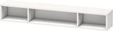 DURAVIT L-Cube Regalelement 800 mm, 3 Fächer, betongrau matt, wandhängend