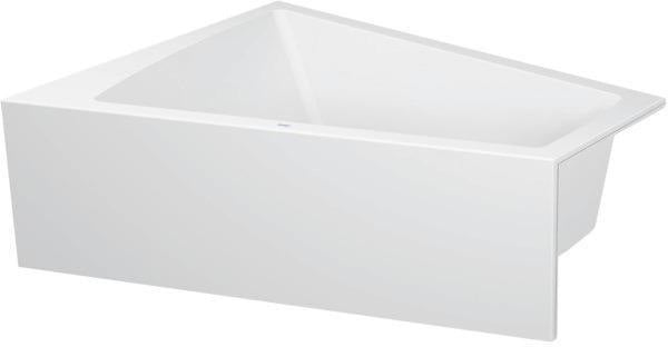 DURAVIT Paiova Badewanne 1700x1300 mm Einbau, Acryl, 1 Rückenschräge links, Weiß – 2-Sitzer